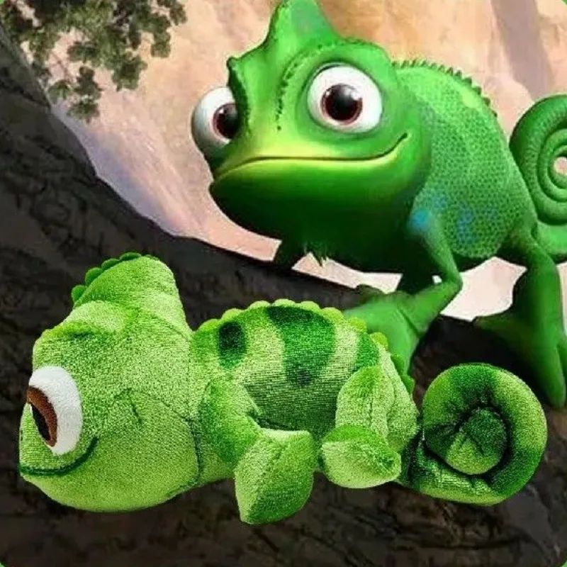 15cm Pascal Rapunzel Chameleon Plush Toys Soft Stuffed Anima