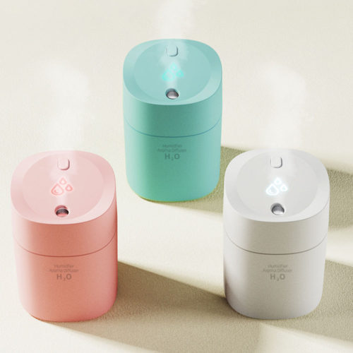 USB Rechargeable Air Humidifier Mist Sprayer Aroma Diffuser