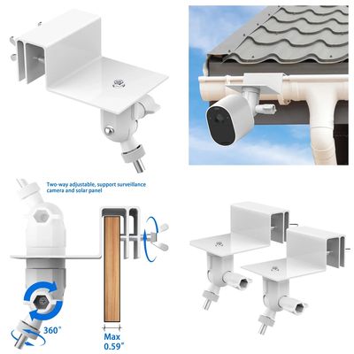 Weatherproof Gutter Mount for Arlo Pro/2/3/4/HD/Ultra/Ultra