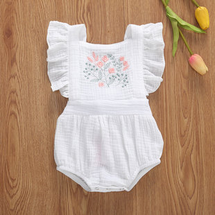 Ruffles Infant 24M Print Newborn Flowers Girls Short Baby