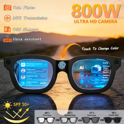 2026 Smart Glasses HD Photo Video OpenAI Record Translation