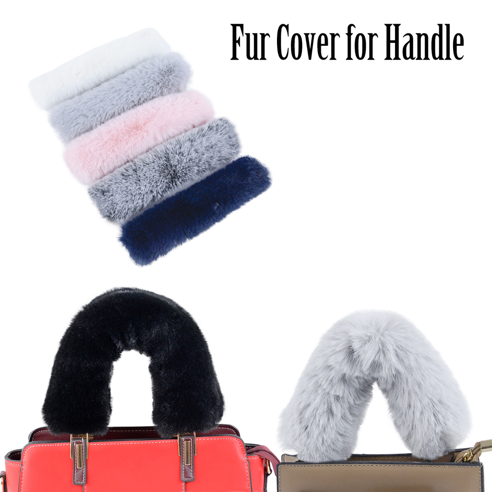 2022 New Arrivals 1 Pc Furry Fur Fastener Cover Straps for B