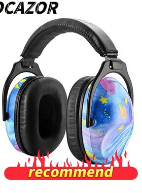 HOCAZOR Kids Ear Protection Earmuffs Safety Protecting For C