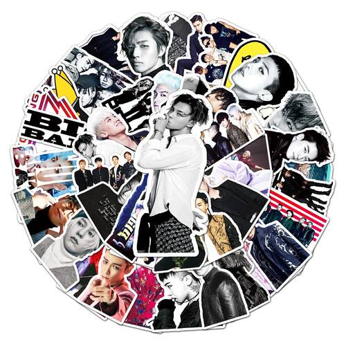 10/50Pcs Cute Kpop GD Superstar Idol BIGBANG Scrapbooking St