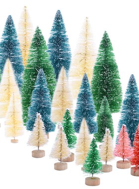 5-16cm Mini Christmas Tree arbol de navidad Fake Pine Trees