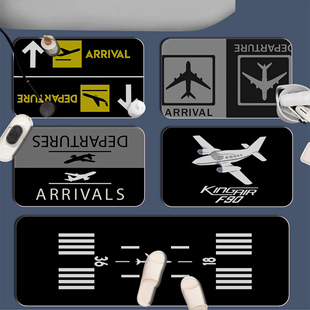 Mat Balc Airplane Door Bedroom Decoration Room Entrance Kids