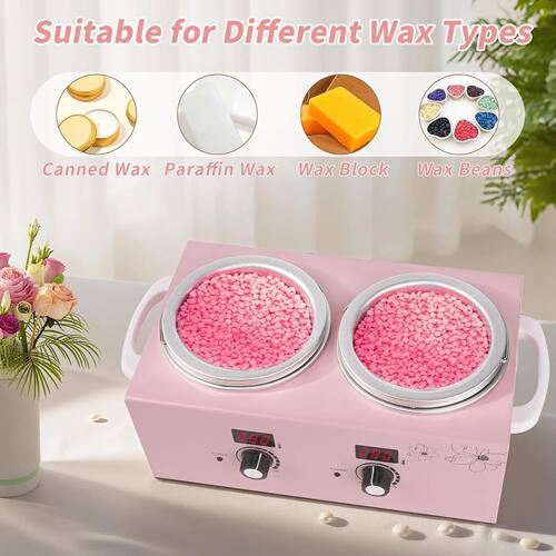Double Wax Heater Electric Double Pot Wax Heating Machine El