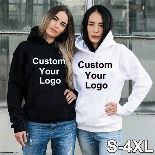 Custom Your Logo Hoodies Men/Women Customize Any Design Styl