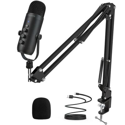 Professional USB Saming Podcast PC Microphone Studio Cardioi