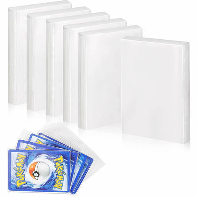 100pcs Transparent Pokemon Card Sleeves Protector Playing Ga
