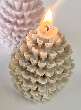 Pine Cones Candle Silicone Mold DIY Pine Ball Aromatic Candl
