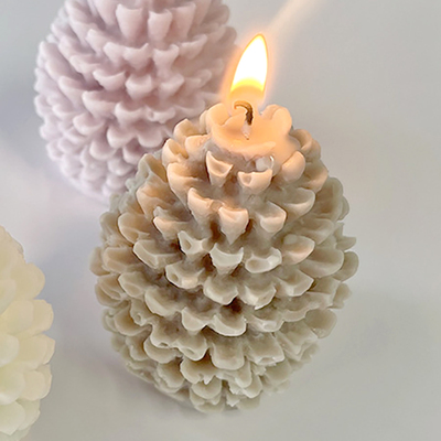 Pine Cones Candle Silicone Mold DIY Pine Ball Aromatic Candl