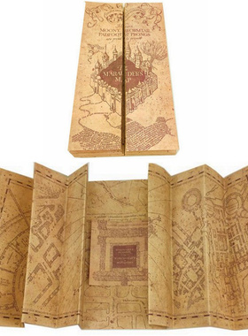 Potter Magic School The Marauder's Map Movie of Wizarding Wo