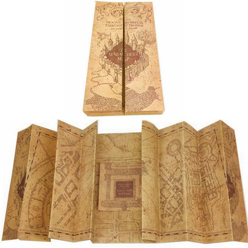 Potter Magic School The Marauder's Map Movie of Wizarding Wo