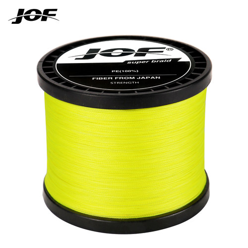 JOF 4 Strands Fishing Line Multifilament 300M 500M 1000M Car