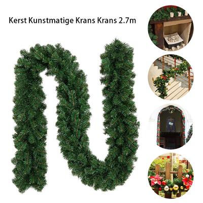 2.7m Green Christmas Vine Christmas Artificial Wreath DIY Ch