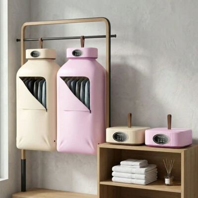 600W Portable Clothes Dryer Electric Folding Dryer Machine W