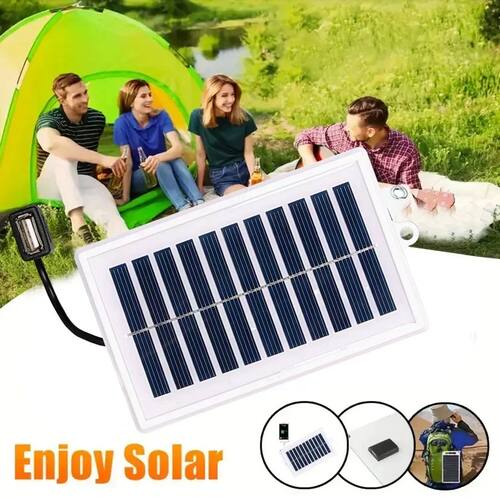 1/2PCS Portable Solar Charger Portable Solar Charger-USB Out