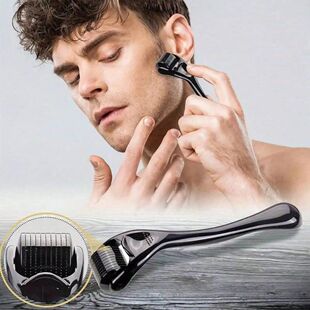 1pc-0.20mm Derma Roller Microneedle Roller For Face, Beard R