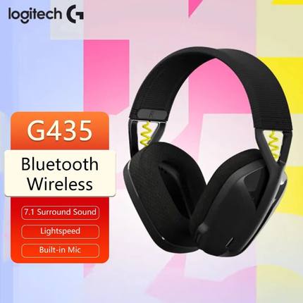 Logitech G435 LIGHTSPEED Bluetooth Wireless Gaming Headset S