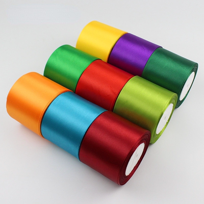 25yards/Roll 80mm Satin Ribbons Christmas Halloween Wedding