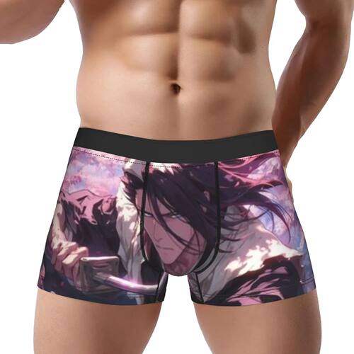Byakuya Kuchiki (9) Bleach Underpants Breathbale Panties Man