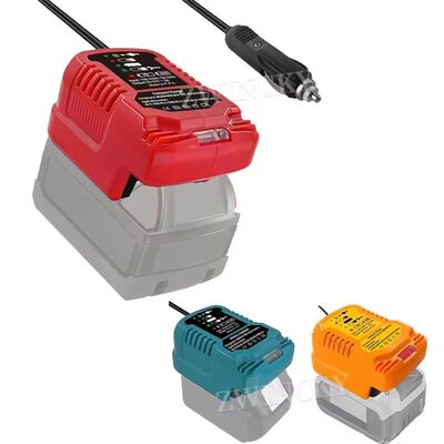 AC 12V/24V Li-ion Battery  Compact Car Vehicle Charger for M