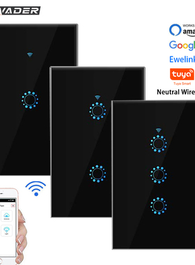 Smart Life WiFi Ewelink Tuya Light Wall Switch Interruptor T