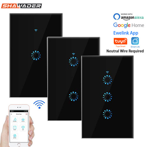 Smart Life WiFi Ewelink Tuya Light Wall Switch Interruptor T