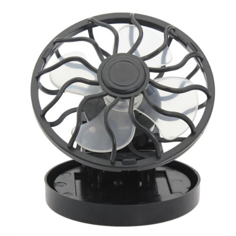 Portable Mini Solar Powered Fan Clip Mountain Climbing Cooli
