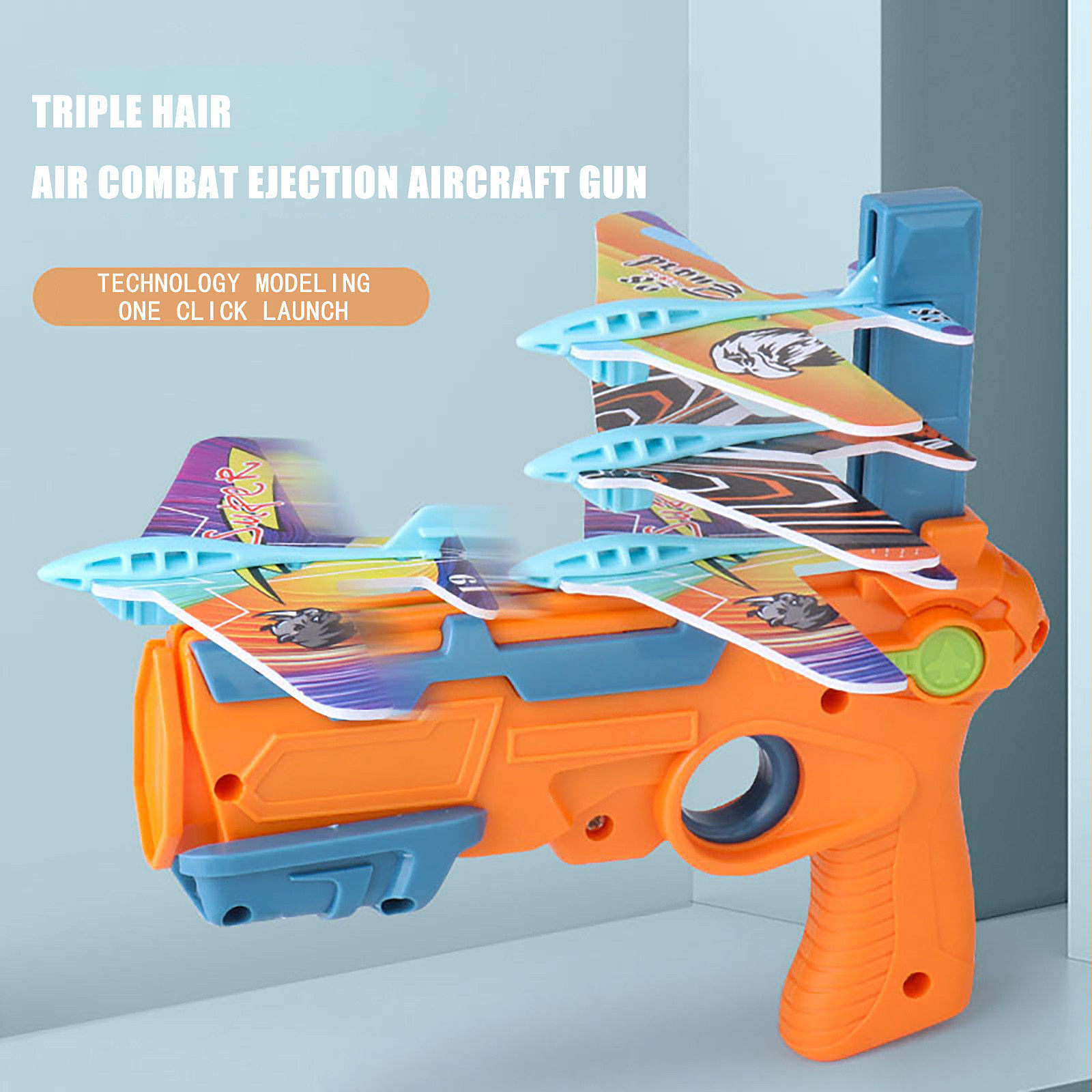 airplane launcher bubble catapult with 6 small plane to
