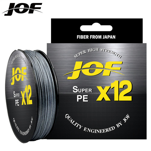 JOF 9/12 Strands 500M 300M 100M PE Braided Fishing Line tres