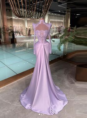 Customized cate Sweetheart Lace Evening Dress for Women Long