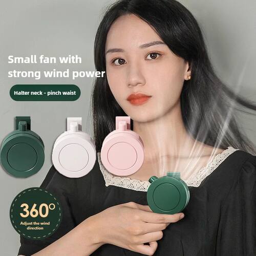 Clip Fans Hanging Waist Neck Fan Girl Electric Air Cooling