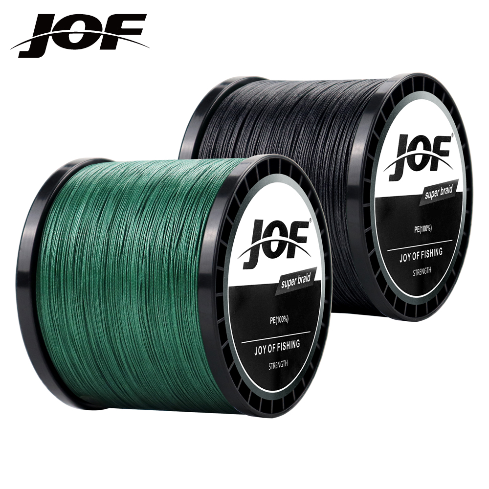 JOF Braid Fishing line 300M 500M 1000M 4 Strands Multifilame_虎窝淘