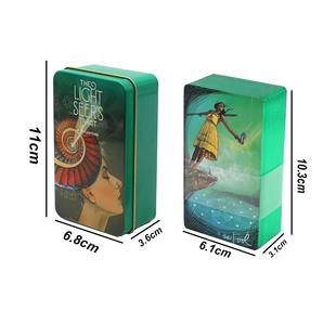 Edge Beginner Deck Tin Box Tarot For Light Gilded Seers