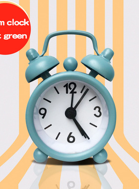 Mini Cute Metal Small Alarm Clock Creative Student Electroni