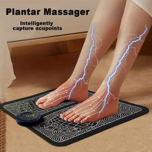 Electric USB Charging Foot Massage Mat Relaxes Foot Acupoint