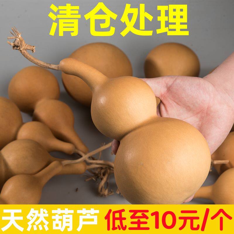 天然真小葫芦挂件吊顶装饰烙画练手工艺术品木开口胡葫芦摆件