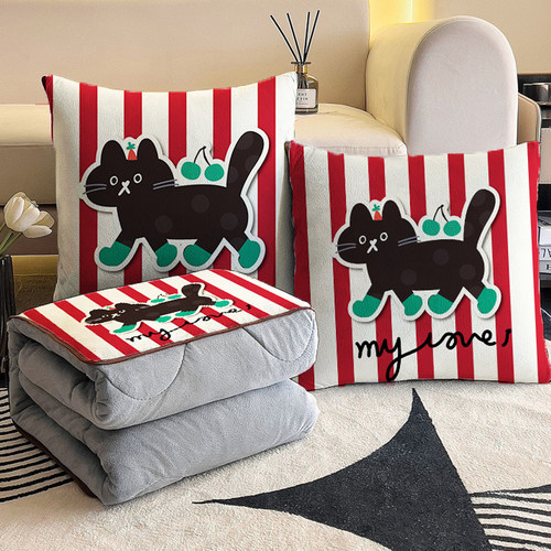 多功能抱枕被二合一可折叠