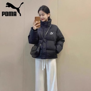 黑色短款 韩版 羽绒服女款 2025新款 加厚面包服保暖外套 冬季 品牌正品