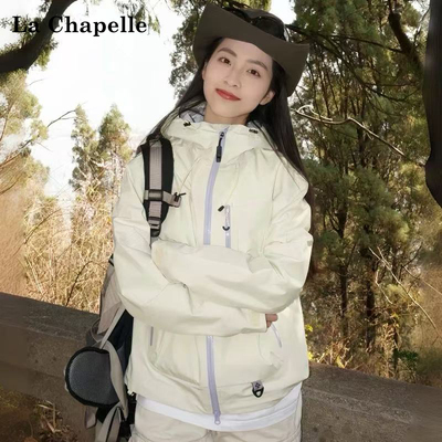 品牌正品美式防风防水冲锋衣外套