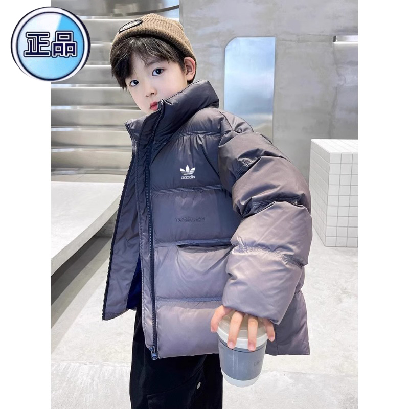2025新款男童加厚90白鸭绒羽绒服