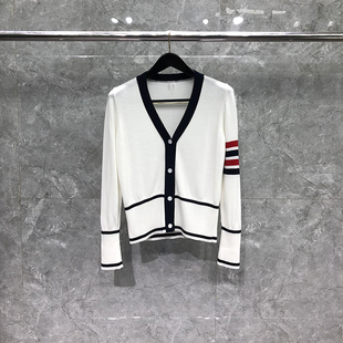 tb针织衫毛衣外套开衫男女打底衫四杠内搭小个子上衣防晒开衫春季