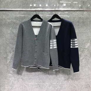 tb针织外套开衫毛衣后背迷彩小狗男女同款情侣装后背帆船卫衣春秋