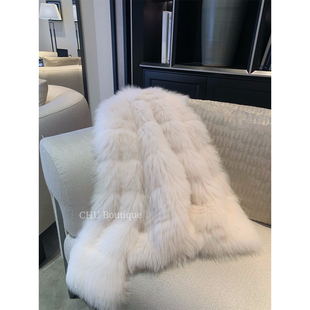 CHU小初/雪千层/sagafurs白狐 两件常规车条的毛量来做一件