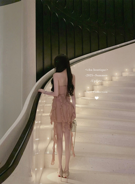 CHU小初/氛围感神裙/巨美 裙摆会替我说话 n*bd抹胸连衣裙