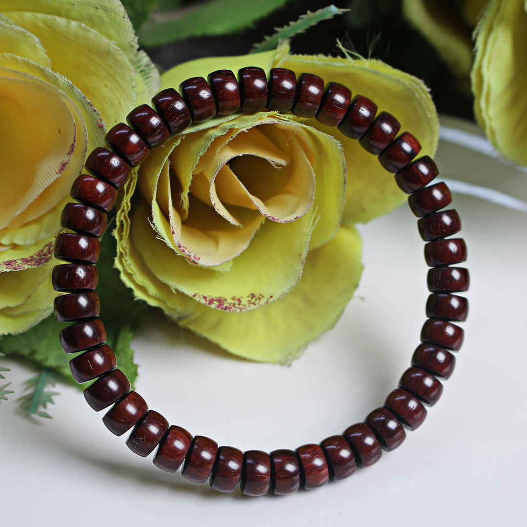 印度小叶紫檀药片超精工无胶磨老万工艺8-5