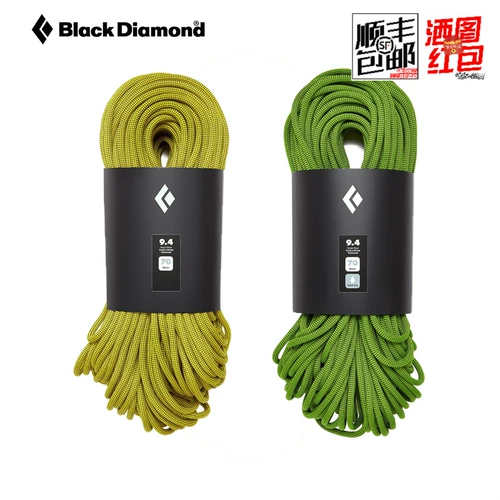 Американский черный бриллиант BD 9,4 мм водонепроницаемая веревка для скалолазания веревка отдельная веревка 323022 323116 323021
