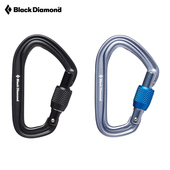 美国黑钻BD攀岩登山HotForge主锁登山扣螺纹丝扣锁210161 381079